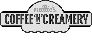 MILLIE'S COFFEE 'N' CREAMERY logo