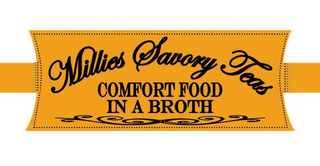MILLIES SAVORY TEAS COMFORT FOOD IN A BROTH logo