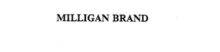 MILLIGAN BRAND logo