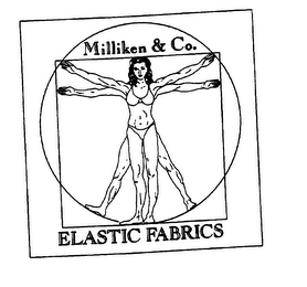 MILLIKEN & CO. ELASTIC FABRICS logo