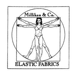 MILLIKEN & CO. ELASTIC FABRICS logo