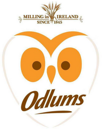 MILLING IN IRELAND SINCE 1845 ODLUMS logo