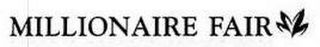 MILLIONAIRE FAIR logo