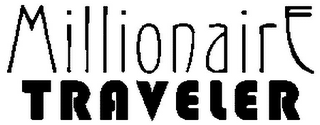 MILLIONAIRE TRAVELER logo