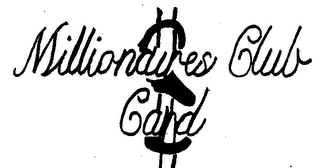 MILLIONAIRES CLUB CARD logo
