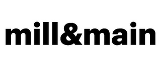 MILL&MAIN logo