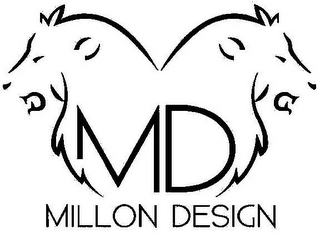MILLON DESIGN MD logo