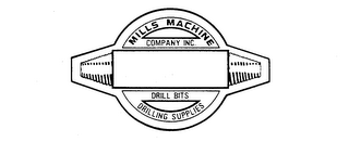 MILLS MACHINE COMPANY INC. DRILL BITS DRILLING SUPPLIES logo