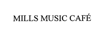 MILLS MUSIC CAFÉ logo