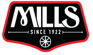 MILLS SINCE 1922 logo