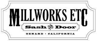 MILLWORKS ETC SASH AND DOOR OXNARD · CALIFORNIA logo