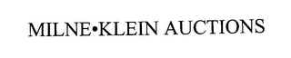 MILNE KLEIN AUCTIONS logo
