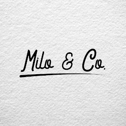 MILO & CO. logo