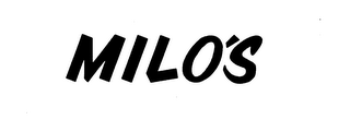 MILO'S logo