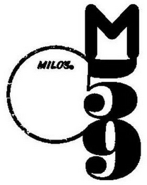 MILO'S M59 logo