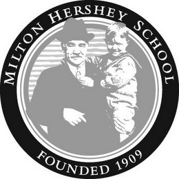 MILTON HERSHEY SCHOOL FOUNDED 1909 logo