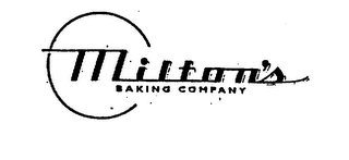 MILTON'S BAKING COMPANY logo