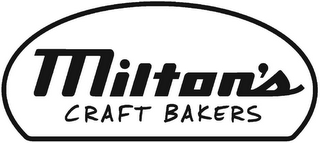 MILTON'S CRAFT BAKERS logo