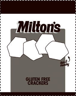 MILTON'S GLUTEN FREE CRACKERS THIN & CRUNCHY logo