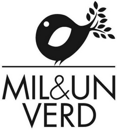 MIL&UN VERD logo