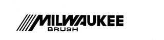 MILWAUKEE BRUSH logo