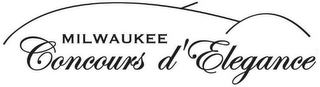 MILWAUKEE CONCOURS D' ELEGANCE logo
