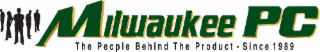 MILWAUKEE PC THE PEOPLE BEHIND THE PRODUCT - SINCE 1989 logo
