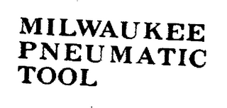 MILWAUKEE PNEUMATIC TOOL logo