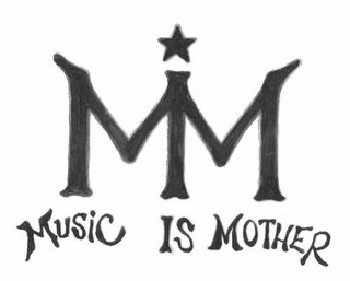 MIM MUSIC IS MOTHER logo