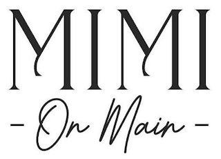 MIMI ON MAIN logo
