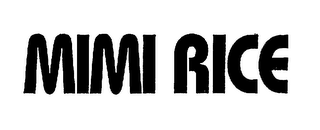MIMI RICE logo