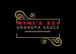 MIMI'S 331 GRANDPA SAUCE logo