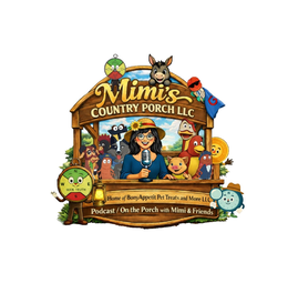 MIMI'S COUNTRY PORCH LLC HOME OF BONYAPPETIT PET TREATS AND MORE LLC PODCAST/ ON THE PORCH WITH MIMI & FRIENDS SEEK TRUTH G N W S E logo