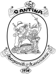 MIMJ CANTINA MARGARITA Y MARIJUANA 1916 logo
