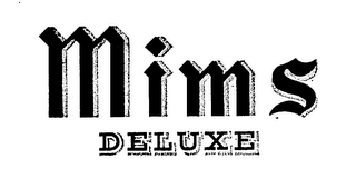 MIMS DELUXE logo
