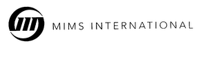 MIMS INTERNATIONAL logo