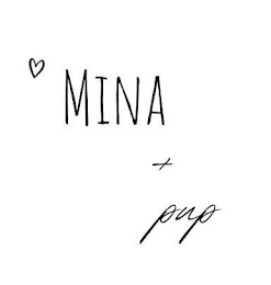 MINA + PUP logo
