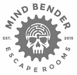 MIND BENDER ESCAPE ROOMS EST. 2015 logo