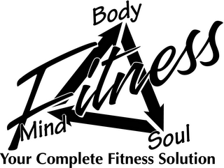 MIND BODY SOUL FITNESS YOUR COMPLETE FITNESS SOLUTION logo