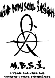 MIND BODY SOUL INSIGHT M.B.S.I. A BRAND TAILORED FOR EXTREME SPORTS ENTHUSIASTS logo