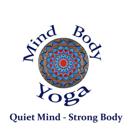 MIND BODY YOGA QUIET MIND - STRONG BODY logo