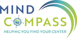 MIND COMPASS HELPING YOU FIND YOUR CENTER logo