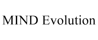 MIND EVOLUTION HERE WE GROW logo