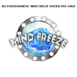 MIND FREEZE R2 ENTERTAINMENT: MIND FREEZE INTERACTIVE LOGO logo