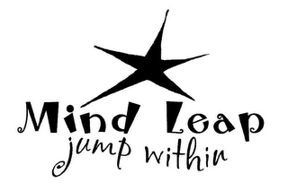 MIND LEAP JUMP WITHIN logo