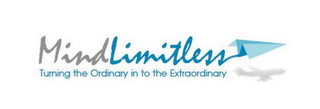 MIND LIMITLESS TURNING THE ORDINARY IN TO THE EXTRAORDINARY logo