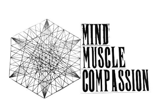 MIND MUSCLE COMPASSION logo