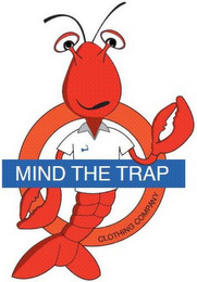 MIND THE TRAP CLOTHING COMPANY logo