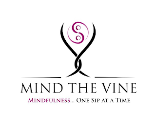 MIND THE VINE MINDFULNESS... ONE SIP AT A TIME logo