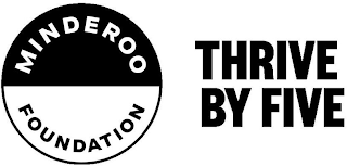MINDEROO FOUNDATION THRIVE BY FIVE logo
